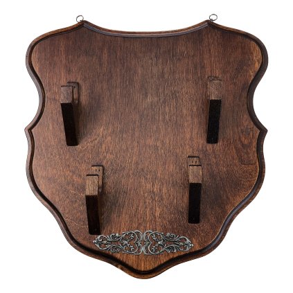 Nástěnná dřevěná plaketa "DOUBLE HOLDER"