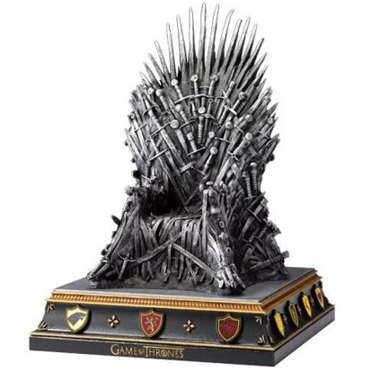 Zarážka na knihy "ŽELEZNÝ TRŮN" - Game of Thrones