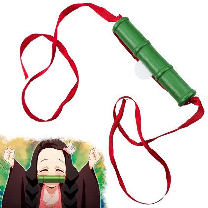 Cosplay náhubek Nezuko "BAMBOO MUZZLE" - Demon Slayer