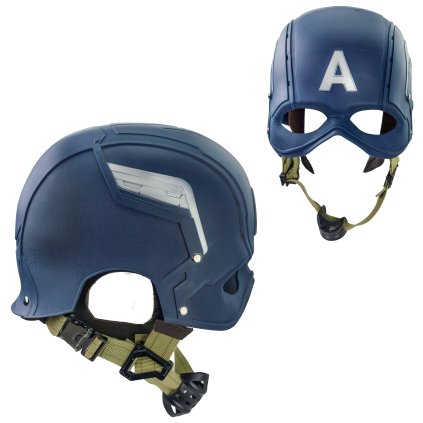 Maska/přilba Steva Rodgerse "KAPITÁN AMERIKA" plně nositelná - Marvel/Avengers