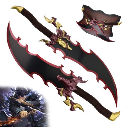 Ocelové dýky Sung Jinwoo "KNIGHT KILLER DAGGERS" -Solo Leveling