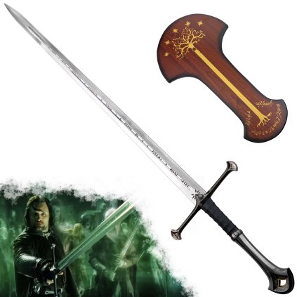 Ocelový meč Aragorna "NEW GEN ANDURIL" - Pán Prstenů