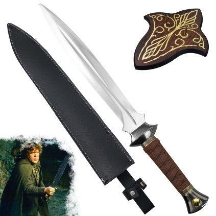 Hobití ocelový meč Samvěda Křepelky "BARROW BLADE" - Pán Prstenů/Hobit