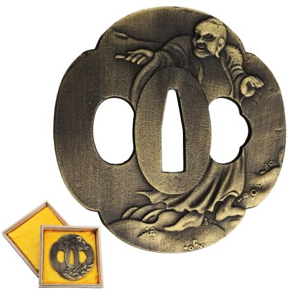 Náhradní záštita pro samurajské meče "RAKAN TSUBA"