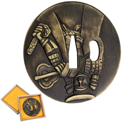 Náhradní záštita pro samurajské meče "SAMURAI TSUBA"