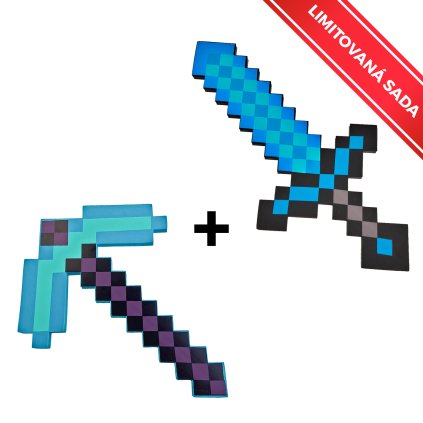 Limitovaná sada "MINECRAFT DIAMOND SET" - Minecraft
