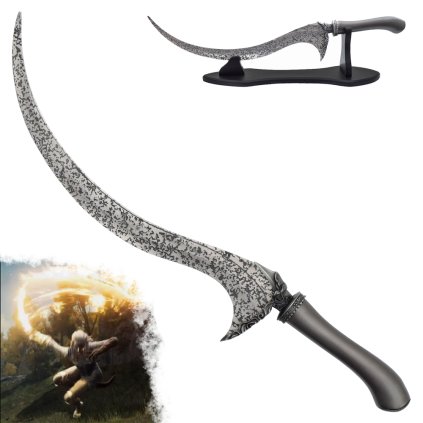 Ocelová dýka "BLADE OF CALLING" se stojánkem - Elden Ring