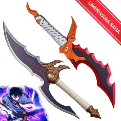 Limitovaná sada 2 dýk "SOLO LEVELING DAGGERS" - Solo LevelingLimitovaná sada 2 dýk "SOLO LEVELING DAGGERS" - Solo Levelingaaaa