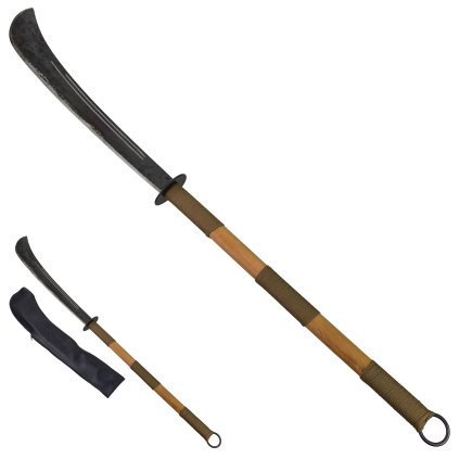 Čínská válečná naginata "PU DAO SOLDIER" oblá