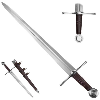 Středověký meč "KINGDOM'S EDGE" s páskem - na kontaktní šerm