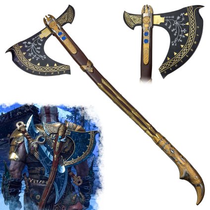 Ocelová sekera "UPGRADED LEVIATHAN" - God of War