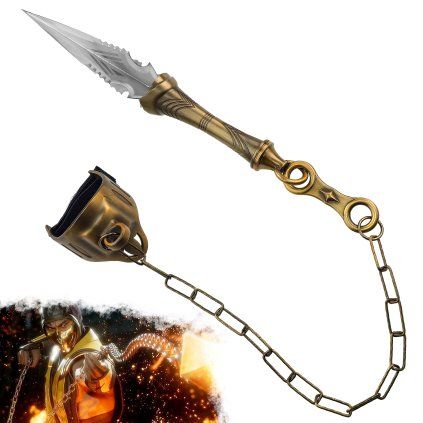 Škorpionův kunai "GET OVER HERE!" - Mortal Kombat