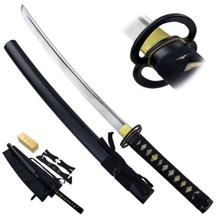 Ostré wakizashi "SANADA YUKIMURA" s výbavou