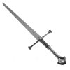 Aragornův meč "ANDURIL - SWORD OF GONDOR" plamen západu - replika s plaketou