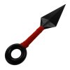 Naruto vrhací nůž "NARUTO KUNAI" plast, červený