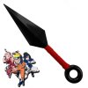 Naruto vrhací nůž "NARUTO KUNAI" plast, červený