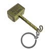 Klíčenka "MJOLNIR - GOLD", přívěšek na klíče! CELOKOV! Thor/Avengers