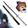 Měkčená Nichirin Katana "GIYU TOMIOKA" - Demon Slayer