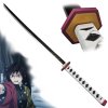 Měkčená Nichirin Katana "GIYU TOMIOKA" - Demon Slayer