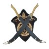 Replika dýk "FIGHTING KNIVES OF LEGOLAS" s plaketou i pochvou - Pán Prstenů