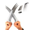 Wolverinovy drápy "WOLVERINE'S CLAWS" X-Men (pár) - ostřené
