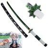 Dřevěná nichirin Katana "SHINAZUGAWA SANEMI" - Demon Slayer