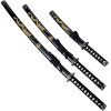 Sada samurajských mečů "BLACK DRAGON SET"