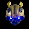 Přenosný bluetooth reproduktor "BUMBLEBEE" - svítící oči - Transformers