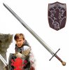 Ocelový meč "SWORD OF KING PETER" s plaketou - Letopisy Narnie