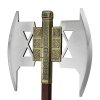Celokovová sekera "AXE OF GIMLI" s plaketou - Pán Prstenů
