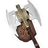 Celokovová sekera "AXE OF GIMLI" s plaketou - Pán Prstenů