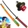 Ocelová katana "KIKUNOJO O-KIKU" - One Piece