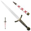 Templářská dýka "TEMPLAR BLADE" s pochvou