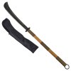 Čínská válečná naginata "PU DAO SOLDIER" oblá