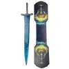 Masivní ocelový meč "DARK MOON GREATSWORD" s velkou plaketou - Elden Ring