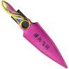 Kovový kunai "MYSTBLOOM KUNAI" s pouzdrem - Valorant