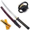 Ostré wakizashi "ROYAL WINE" s výbavou