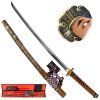 Ostrá katana "KURO NAMI HACHIMAN" se stojánkem