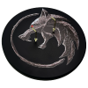 28071 2 drevena plaketa na zed white wolf the witcher
