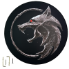 28071 drevena plaketa na zed white wolf the witcher