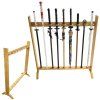 Vertikální stojan "ZEN BAMBOO" pro 9 mečů