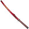 Ocelová katana "RED DRAGON"
