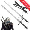 Limitovaná zaklínačská sada 2 mečů "STEEL & SILVER" - Witcher