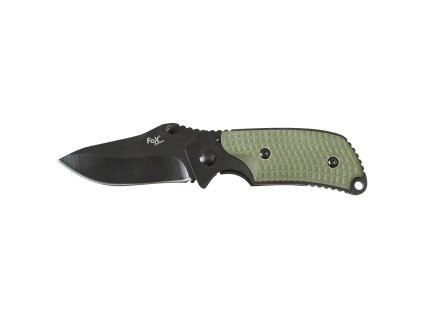 fox outdoor 45521 nůž zavírací zelený 2 army hrusova cz