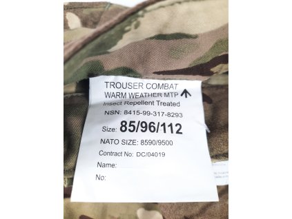 GB Kalhoty Trouser warm weather originál