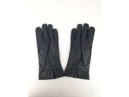 AČR Rukavice pánské kožené zimní – černé (vzor 0853, vel. 27)