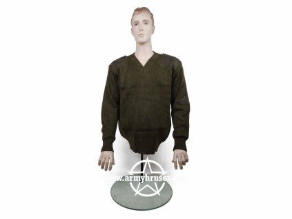 Itálie Svetr zelený ESERCITO