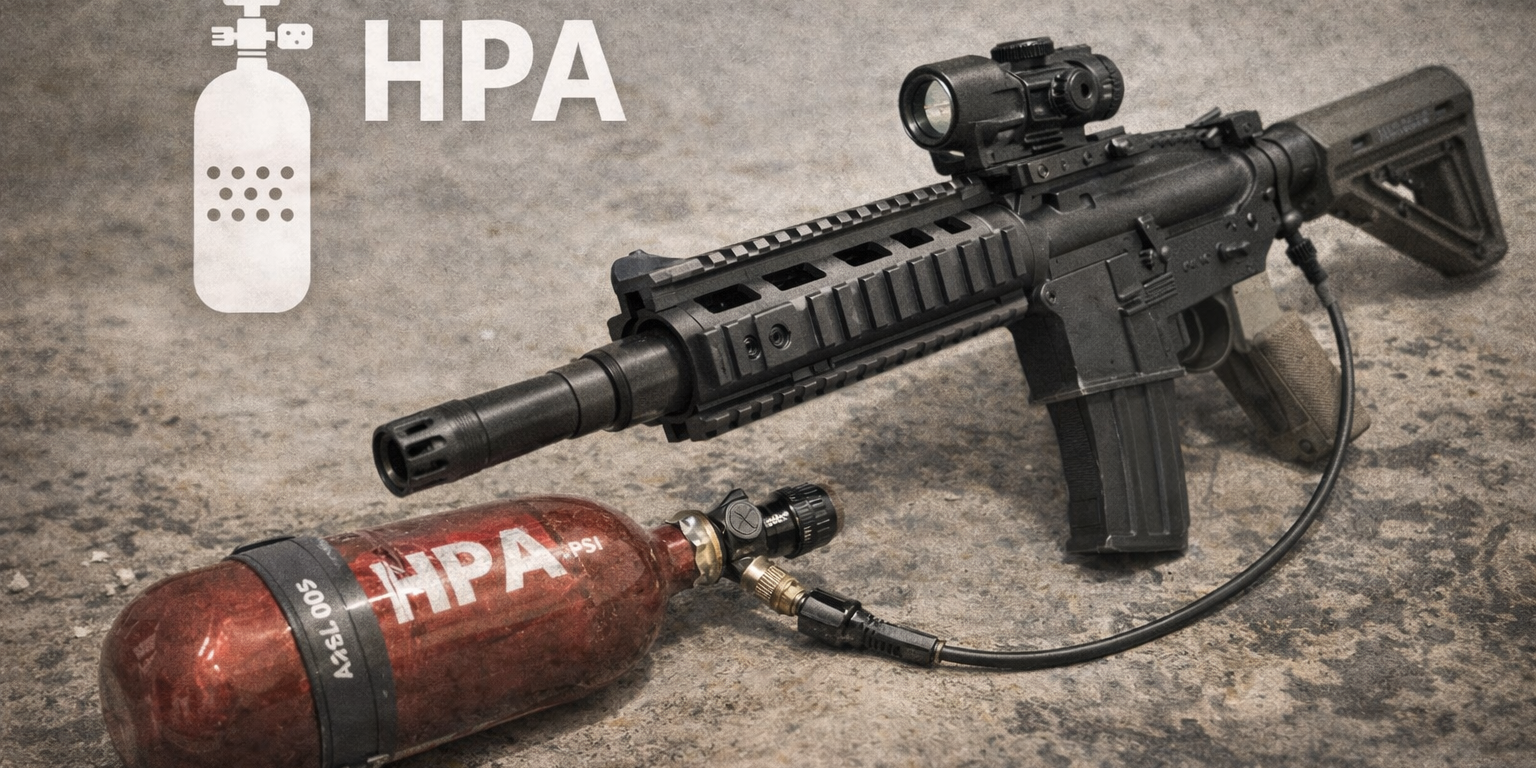 Airsoft zbraně HPA – co to je, a jaké jsou?