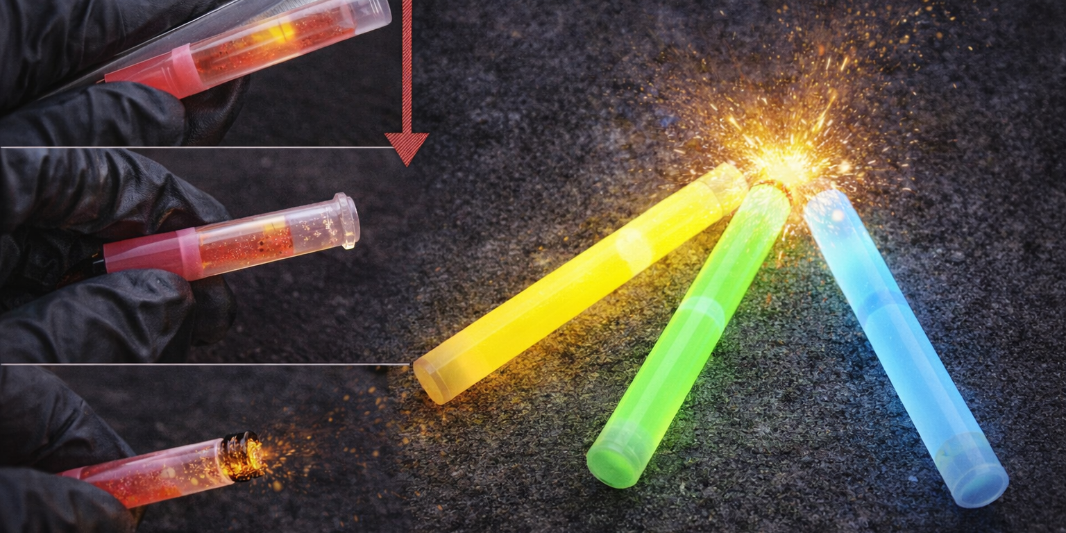 Jak funguje chemické světlo?