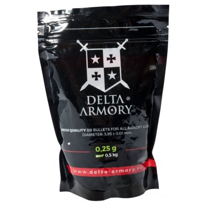 23711 18628 airsoft kulicky bb delta armory bio 0 25g 2000